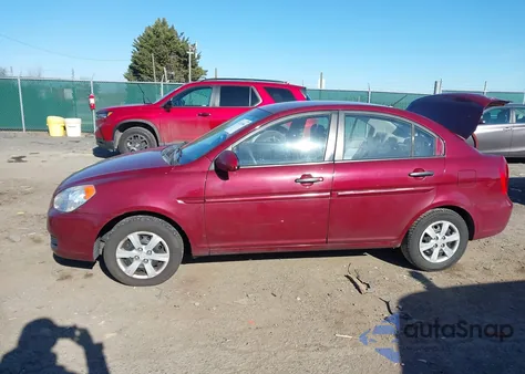 2009 Hyundai Accent Gls from USA, damaged, VIN KMHCN46C59U332153